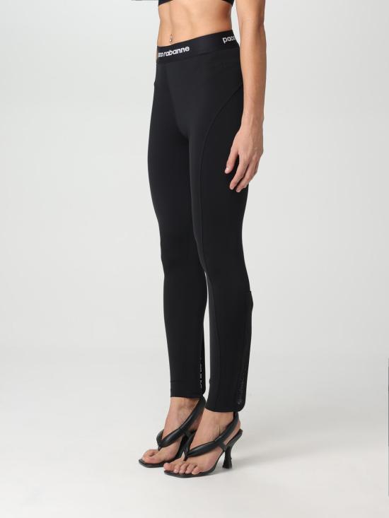  파코라반 팬츠 23AJPA288PA0092 P001 Black - PACO RABANNE