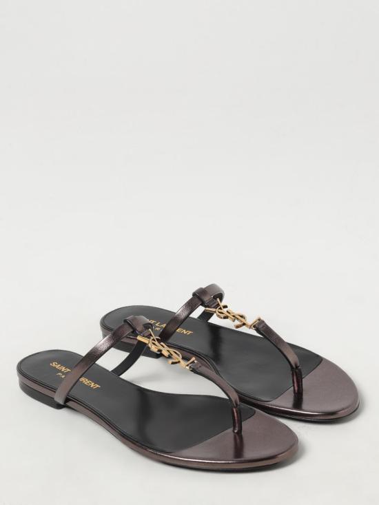  생로랑 뮬/슬리퍼 7760810NLDD 2121 Brown - SAINT LAURENT