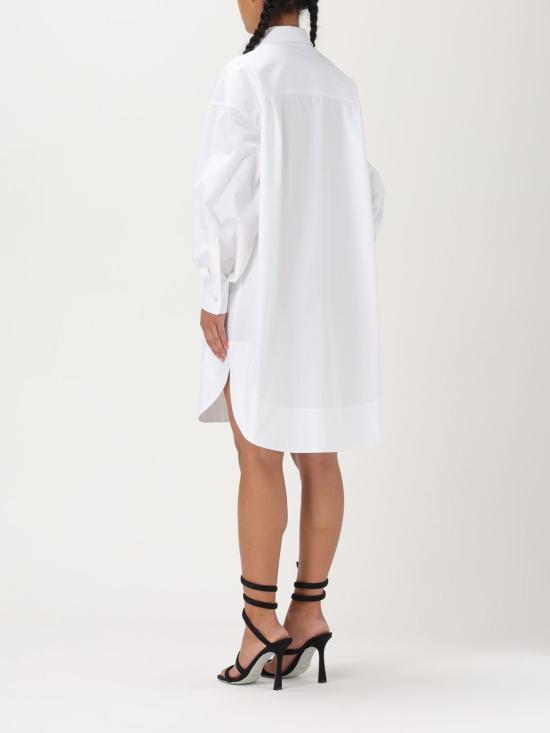  알렉산더 맥퀸 롱 원피스 780660QAABC 9000 White - ALEXANDER MCQUEEN