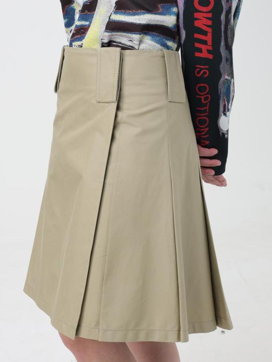25FW 버버리 플리츠 스커트  8076515 Beige - BURBERRY