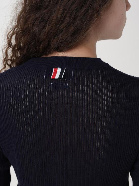  톰브라운 스웨터 FKA458AY3037 415 Blue - THOM BROWNE