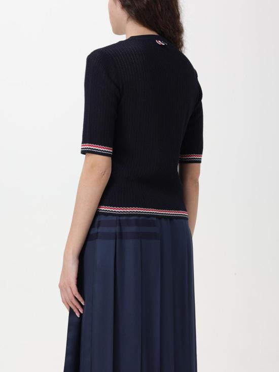  톰브라운 스웨터 FKA458AY3037 415 Blue - THOM BROWNE