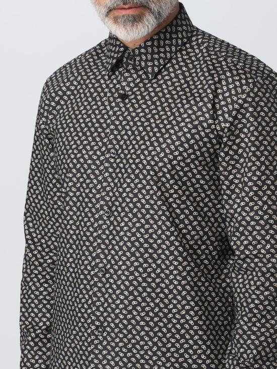  보스 긴팔 셔츠 50490188 002 Black - BOSS