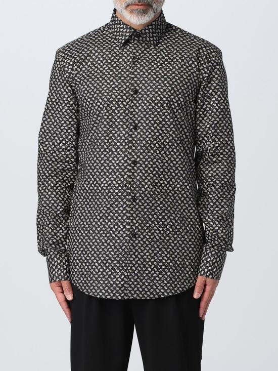  보스 긴팔 셔츠 50490188 002 Black