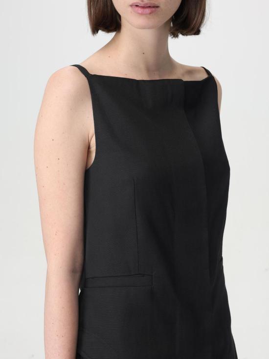  루루 스튜디오 민소매 티셔츠 MIHANT BLACK Black - LOULOU STUDIO