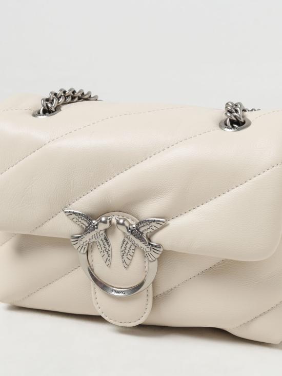 25FW 핑코 토트백 100039A0F2 Z14O White 1 - PINKO