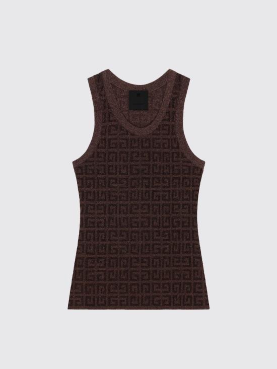  지방시 민소매 티셔츠 BW60Z64ZHL 315 Brown