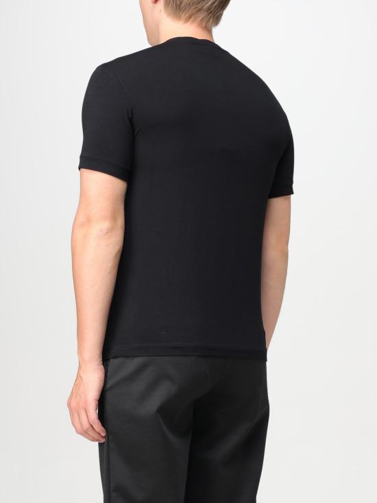 26SS 조르지오 아르마니 반팔 티셔츠 3GST52SJP4Z UC99 Black - GIORGIO ARMANI