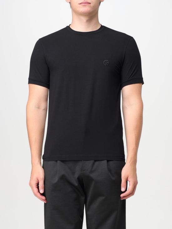 26SS 조르지오 아르마니 반팔 티셔츠 3GST52SJP4Z UC99 Black