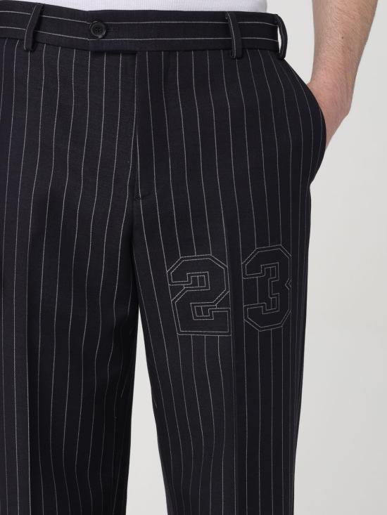 25FW 오프화이트 트레이닝/조거 팬츠 OMCO033S24FAB002 4747 Black - OFF WHITE