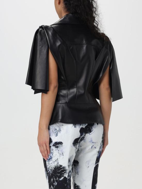 25FW 알렉산더 맥퀸 베스트 780912Q5ALT 1000 Black - ALEXANDER MCQUEEN