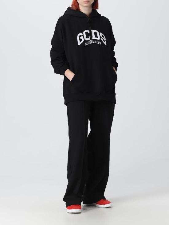 25FW 지씨디에스 스웨터 FW23M100681 02 Black - GCDS