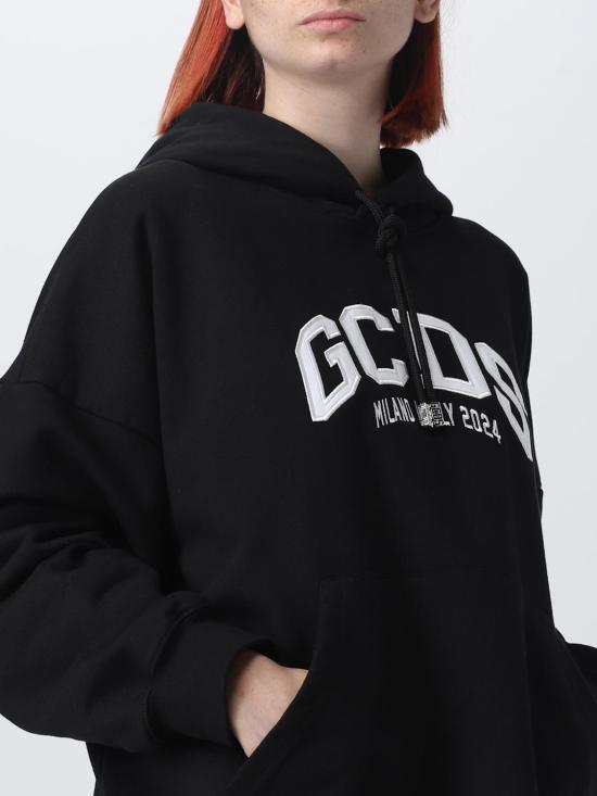 25FW 지씨디에스 스웨터 FW23M100681 02 Black - GCDS