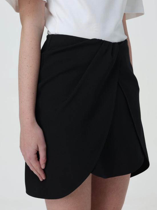  오프화이트 숏 스커트 OWCU009S24FAB001 1000 Black - OFF WHITE