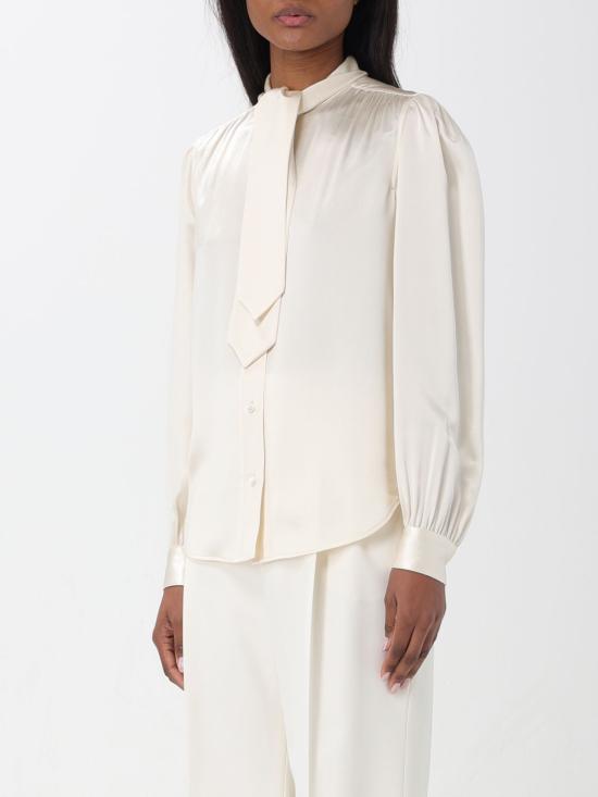24SS 생로랑 탑 650235Y001W 9601 White - SAINT LAURENT