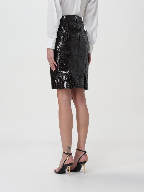 25FW 톰포드 스커트 GCL871LEX306 KB869 Black 1 - TOMFORD