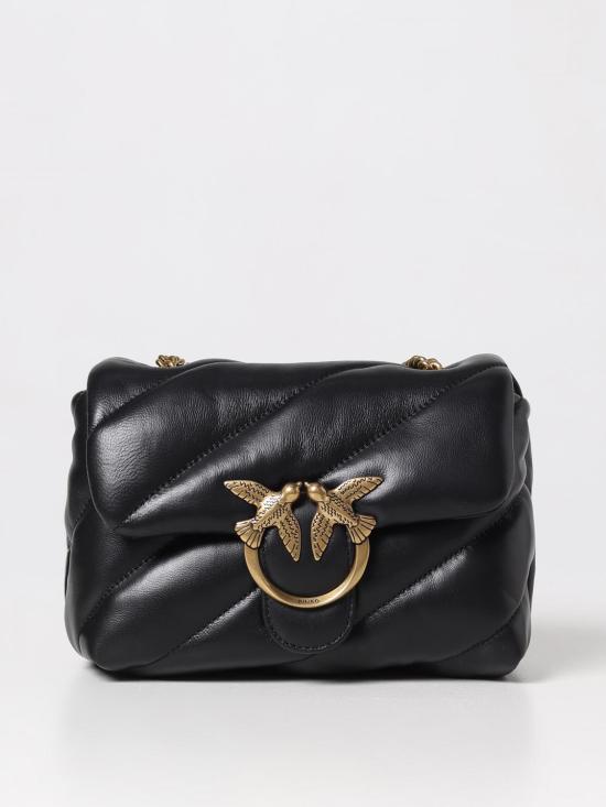 25FW 핑코 숄더백 100039A0F2 Z99Q Black 1