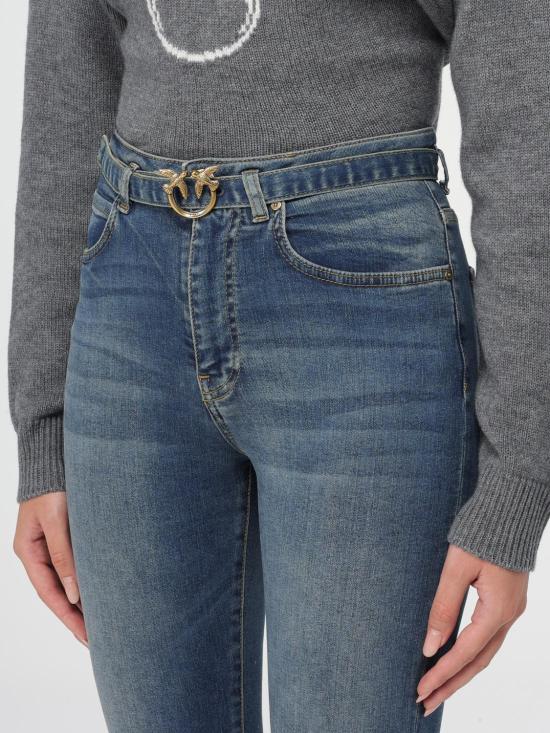 25FW 핑코 데님 팬츠 100161A0ZT PJZ Denim - PINKO