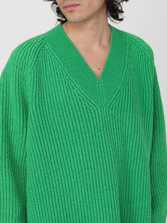 25FW 질샌더 스웨터 J22GP0192J14698 325 Green - JIL SANDER