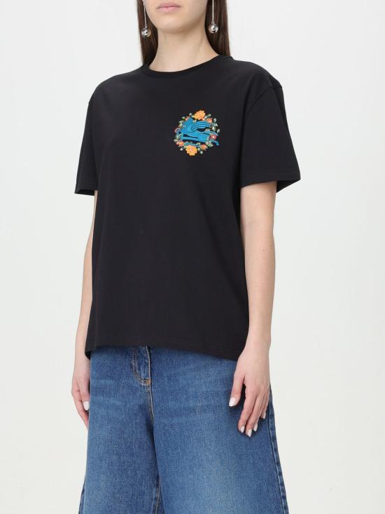  에트로 반팔 티셔츠 WRJB0006AC036 N0000 Black - ETRO