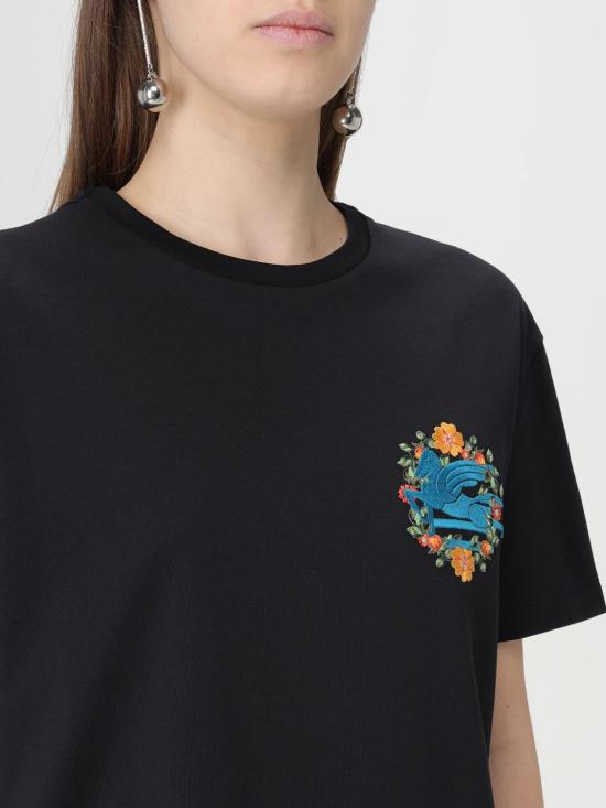  에트로 반팔 티셔츠 WRJB0006AC036 N0000 Black - ETRO