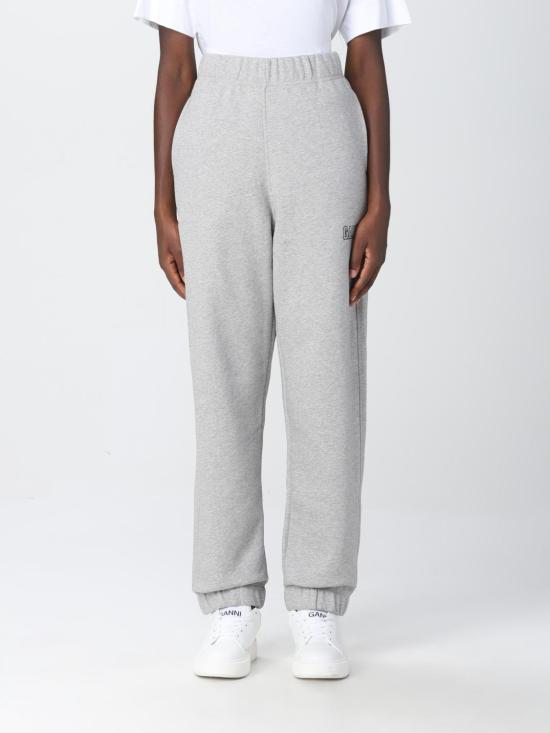 25FW 가니 ISOLI 이솔리 소프트웨어 로고 자수 조거팬츠 ISOLI 이솔리 소프트웨어 로고 자수 조거 T2925 921 Grey