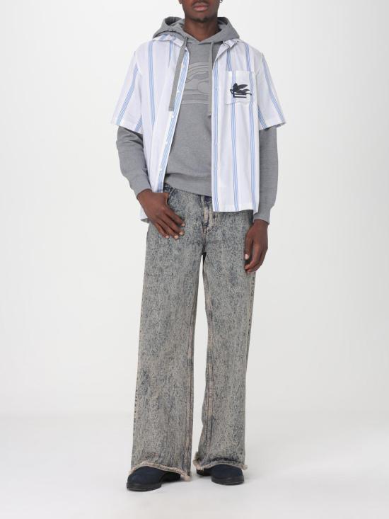  에트로 긴팔 티셔츠 1Y5269731 0003 Grey - ETRO