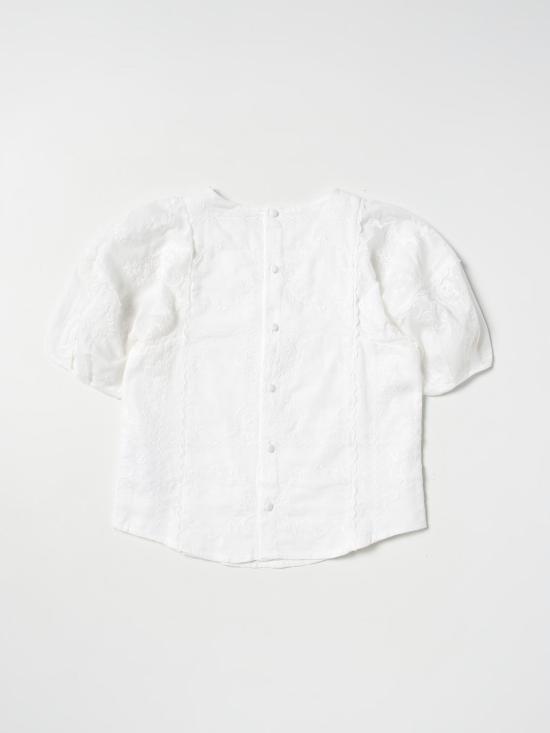 25FW [키즈] 끌로에 셔츠 C15D93 117 White - CHLOE