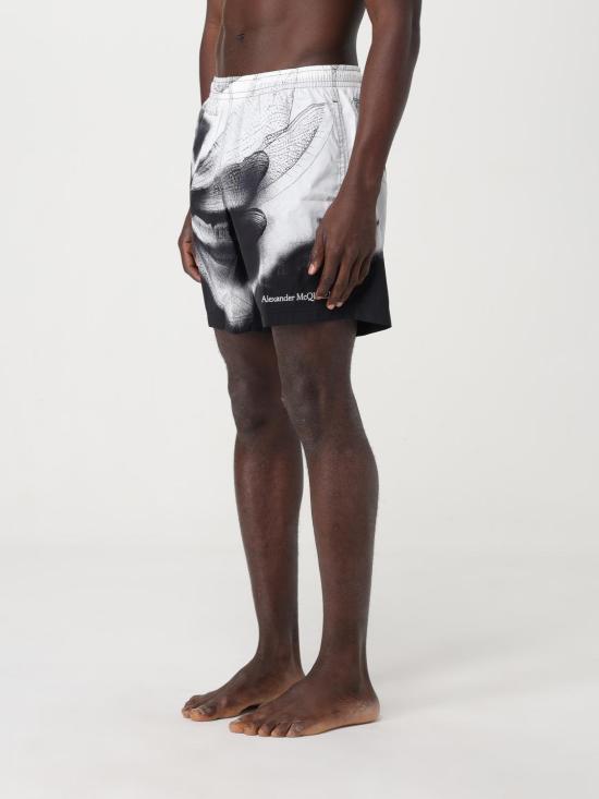  알렉산더 맥퀸 스윔팬츠 7770274419Q 1077 Black - ALEXANDER MCQUEEN