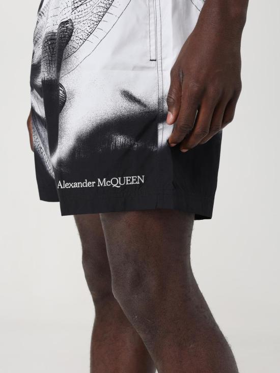  알렉산더 맥퀸 스윔팬츠 7770274419Q 1077 Black - ALEXANDER MCQUEEN