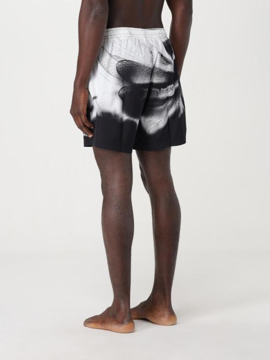  알렉산더 맥퀸 스윔팬츠 7770274419Q 1077 Black - ALEXANDER MCQUEEN