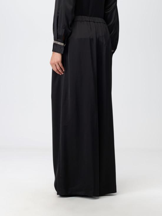  파비아나 필리피 스트레이트 팬츠 PAD223F656D5370000 825 Black - FABIANA FILIPPI