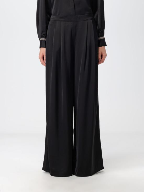  파비아나 필리피 스트레이트 팬츠 PAD223F656D5370000 825 Black