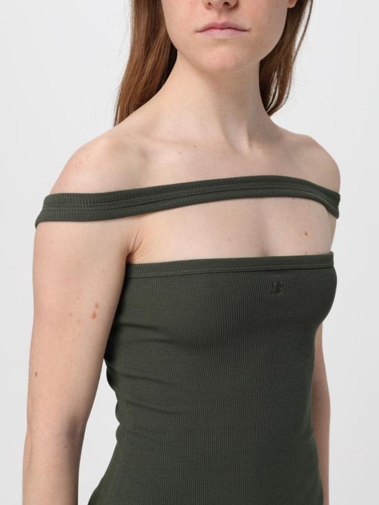  쿠레쥬 롱 원피스 224JRO400JS0121 8083 Brown - COURREGES