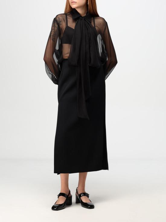 24FW 발렌티노 가라바니 스커트 5B0RAC4488J 0NO Black - VALENTINO GARAVANI