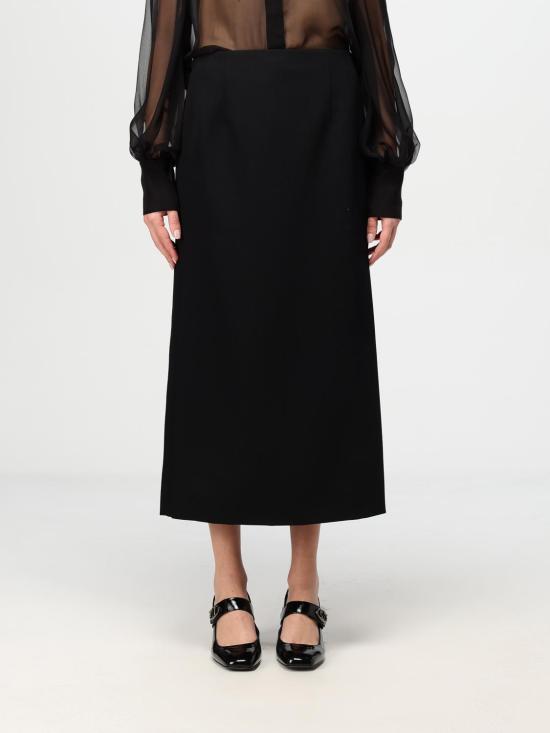 24FW 발렌티노 가라바니 스커트 5B0RAC4488J 0NO Black