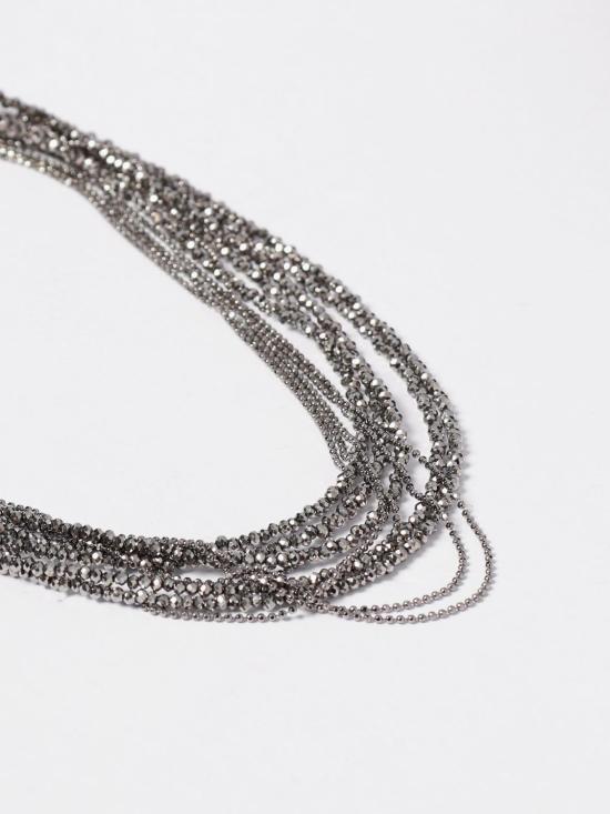 25SS 브루넬로 쿠치넬리 목걸이/팬던트 MCOW9LV25 CVERU Silver - BRUNELLO CUCINELLI