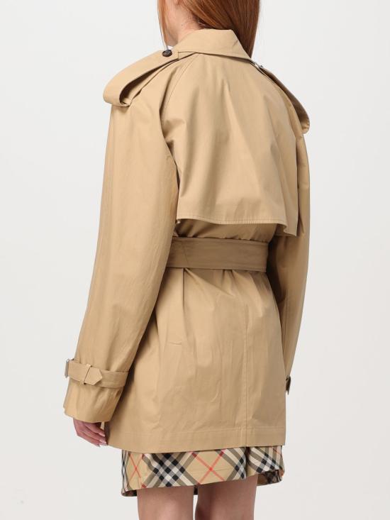 25FW 버버리 숏 개버딘 트렌치 코트 8089783 Beige - BURBERRY