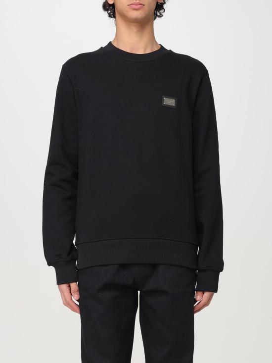 25FW 돌체앤가바나 긴팔 티셔츠 G9ABJTG7F2G N0000 Black