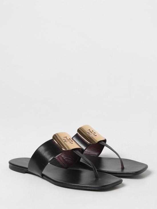  토리버치 뮬/슬리퍼 154236 006 Black - TORY BURCH