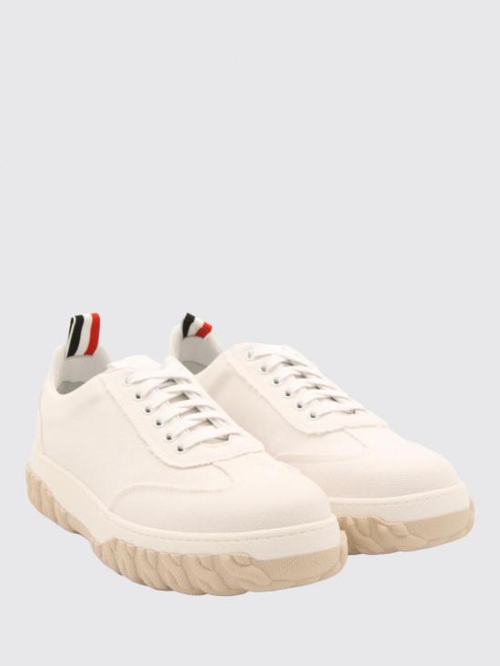  톰브라운 스니커즈 MFD258AF0102 100 White - THOM BROWNE