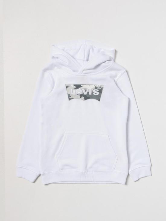 25FW [키즈] 리바이스 풀오버 EH299 W1T White