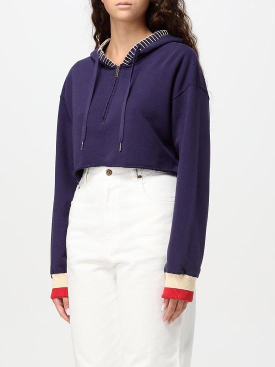 24FW 골든구스 스웨터 GWP01225P00163650878 Blue - GOLDEN GOOSE