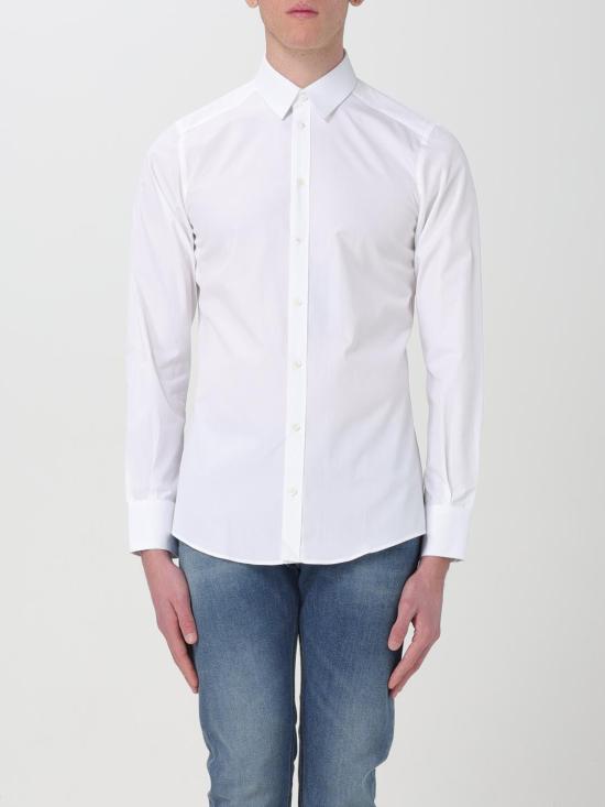 25FW 돌체앤가바나 긴팔 셔츠 G5EJ1TFU5U8 W0800 White