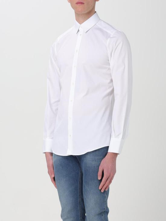 25FW 돌체앤가바나 긴팔 셔츠 G5EJ1TFU5U8 W0800 White - DOLCE & GABBANA