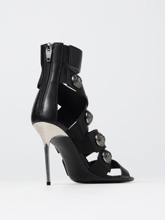  발망 힐/펌프스 AN1UH859LVAP EAC Black - BALMAIN