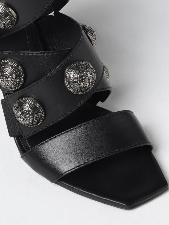  발망 힐/펌프스 AN1UH859LVAP EAC Black - BALMAIN