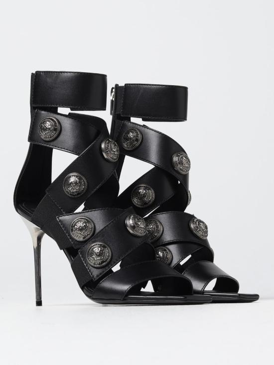  발망 힐/펌프스 AN1UH859LVAP EAC Black - BALMAIN