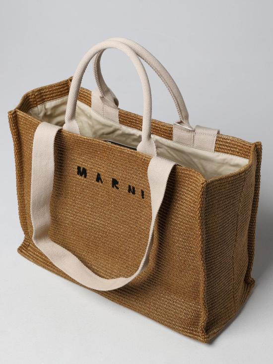 25FW 마르니 토트백 SHMP0078U0P3860 Z0R42 Natural - MARNI