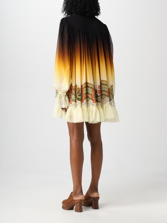  에트로 숏 원피스 125964367 750 Yellow - ETRO